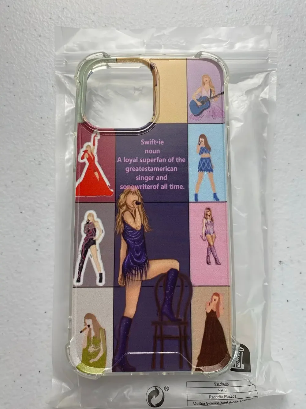 Swiftie Collage Definition Clear Snap-on iPhone 12 Pro Max Phone Case